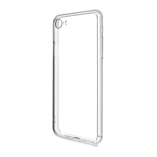 Soft Silicone Case with Camera Shield for Apple iPhone 7g/8g Transparent